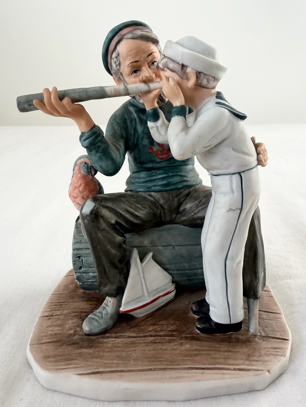 Vintage Gorham Porcelain Figurine “ Captain”